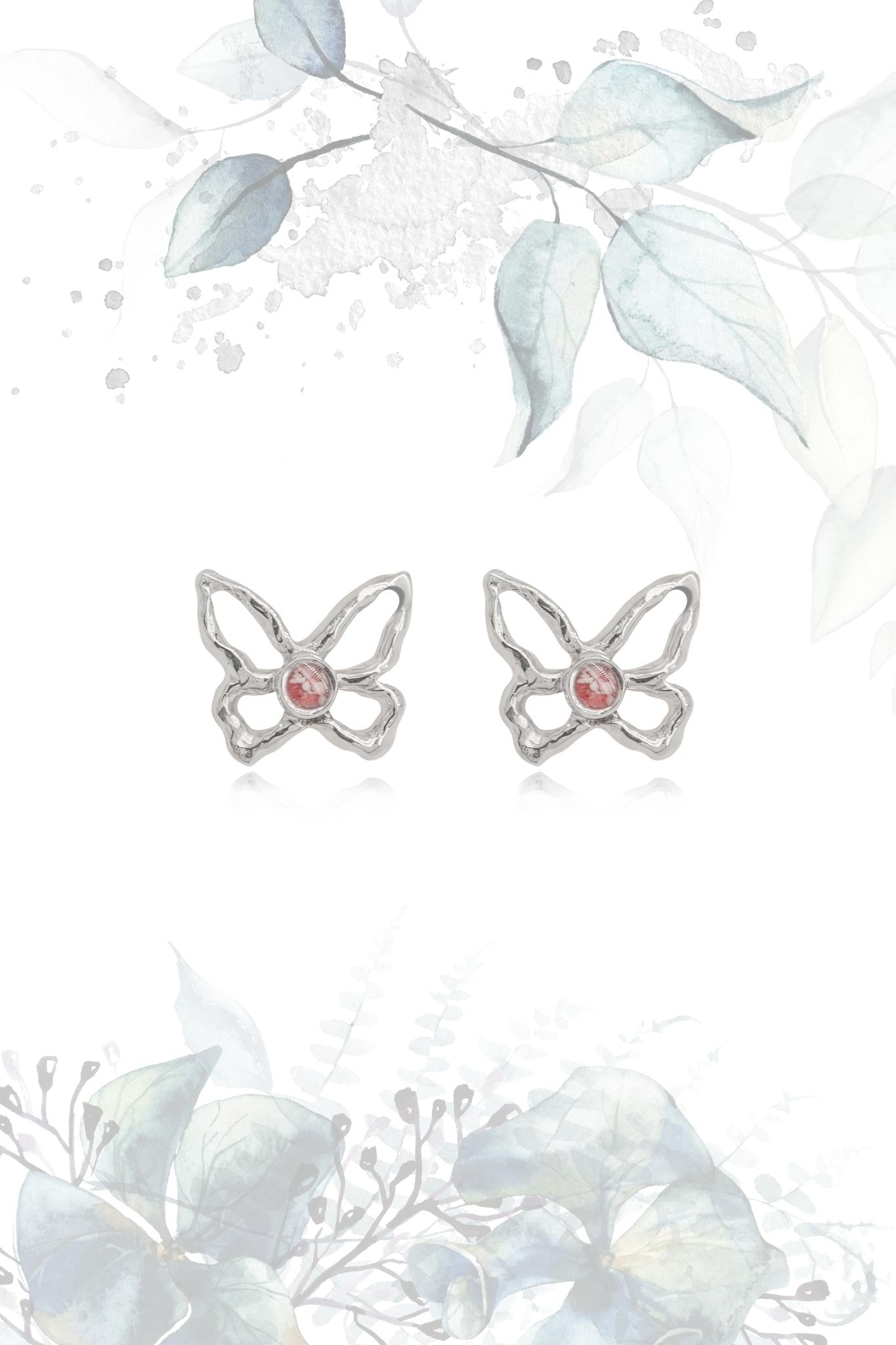 Swarovski butterfly earrings on sale stud