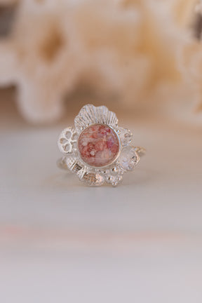 Custom Design ~ Pink Sand Tidepool Ring